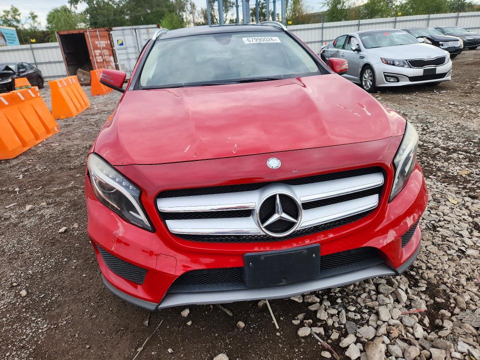 2016 Mercedes-benz Gla მანქანა იყიდება აუქციონზე, vin: WDCTG4EB2GJ204999, აუქციონის ნომერი: 67990026