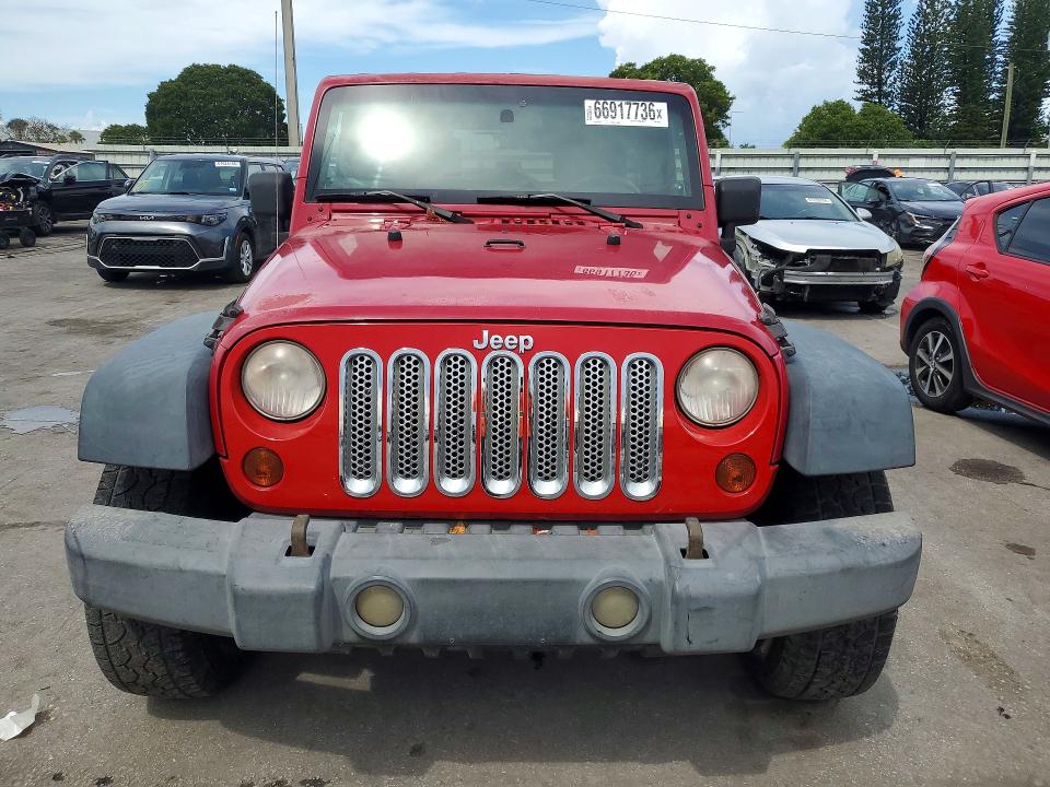 Продажа на аукционе авто 2008 Jeep Wrangler Unlimited, vin: 1J4GA39158L636278, номер лота: 66917736