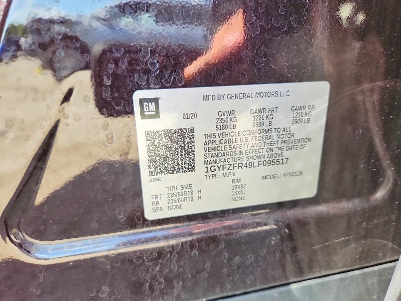 Aukcja sprzedaży 2020 Cadillac Xt4, vin: 1GYFZFR49LF095517, numer aukcji: 66144846