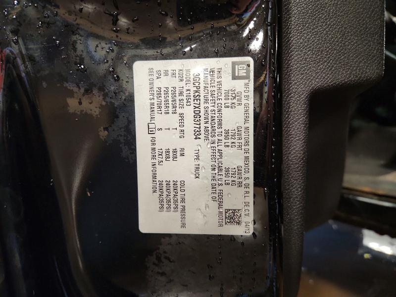 2013 Chevrolet Silverado მანქანა იყიდება აუქციონზე, vin: 3GCPKSE7XDG377334, აუქციონის ნომერი: 69167466
