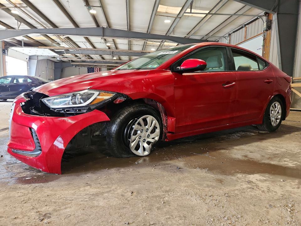 Продажа на аукционе авто 2017 Hyundai Elantra, vin: KMHD74LF6HU394589, номер лота: 70761426