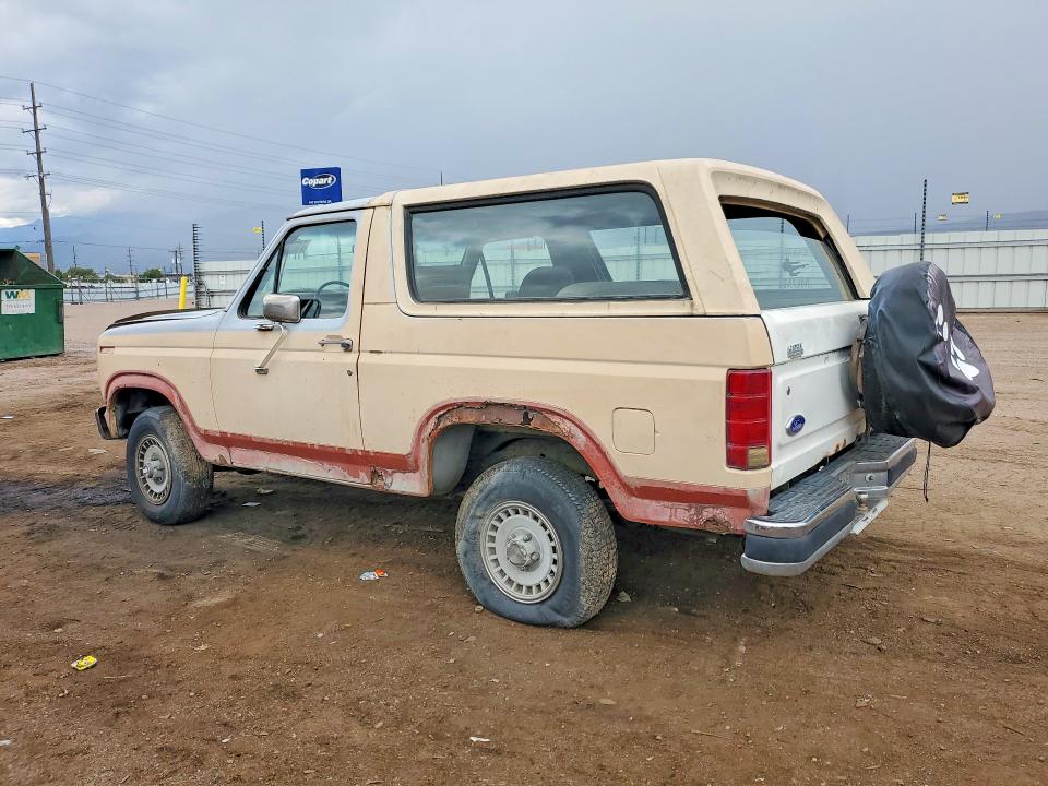 71070996 :رقم المزاد ، 1FMDU15N7FLA91240 vin ، 1985 Ford Bronco مزاد بيع