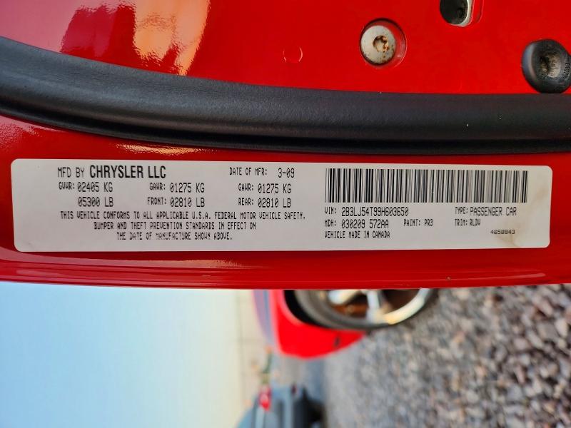 Продажа на аукционе авто 2009 Dodge Challenger, vin: 2B3LJ54T99H603650, номер лота: 67415096