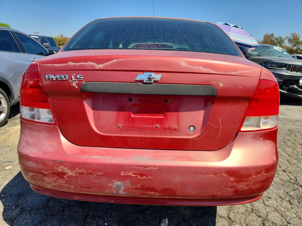 Продажа на аукционе авто 2005 Chevrolet Aveo, vin: KL1TD52655B328999, номер лота: 65663986