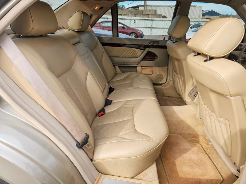 1999 Mercedes-benz S მანქანა იყიდება აუქციონზე, vin: WDBGA51G9XA427894, აუქციონის ნომერი: 70540346