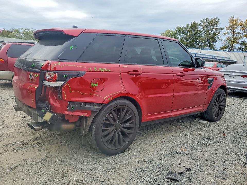 68717136 :رقم المزاد ، SALWZ2EF7GA104104 vin ، 2016 Land Rover Range Rover Sport مزاد بيع