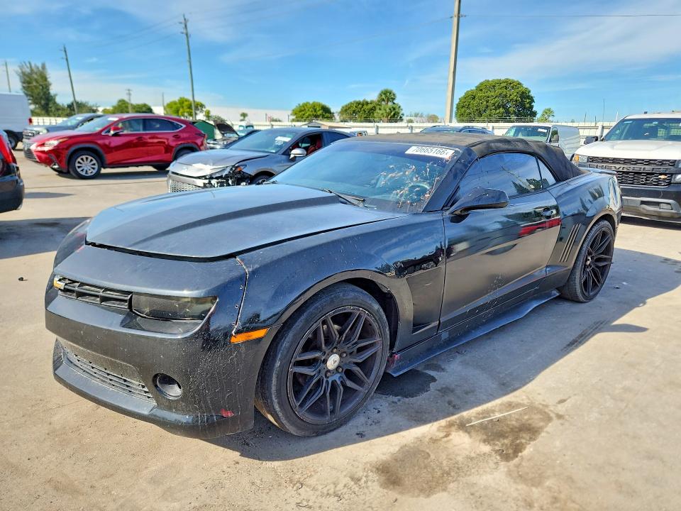 Auction sale of the 2015 Chevrolet Camaro, vin: 2G1FD3D33F9202746, lot number: 70665166