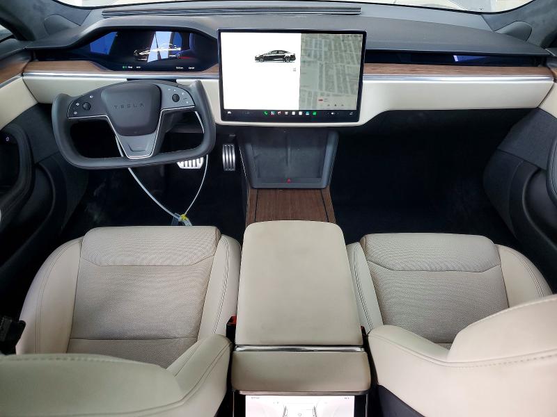 69187886 :رقم المزاد ، 5YJSA1E55MF436284 vin ، 2021 Tesla Model S مزاد بيع
