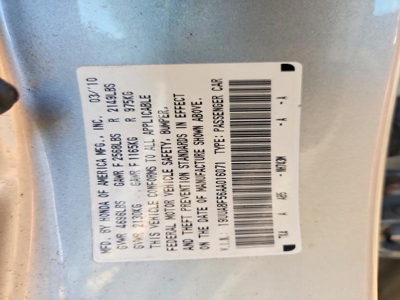 Продаж на аукціоні авто 2010 Acura Tl, vin: 19UUA8F56AA016071, номер лоту: 67199796