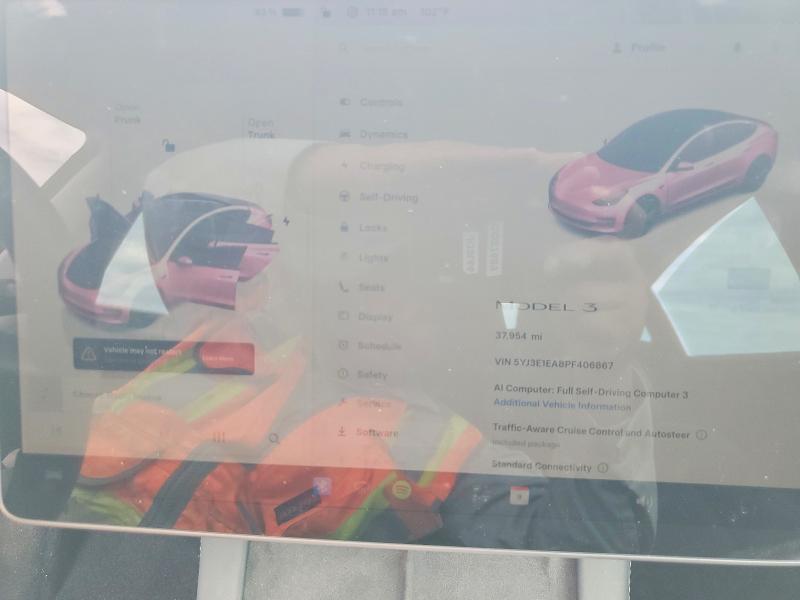Aukcja sprzedaży 2023 Tesla Model 3, vin: 5YJ3E1EA8PF406867, numer aukcji: 68034756