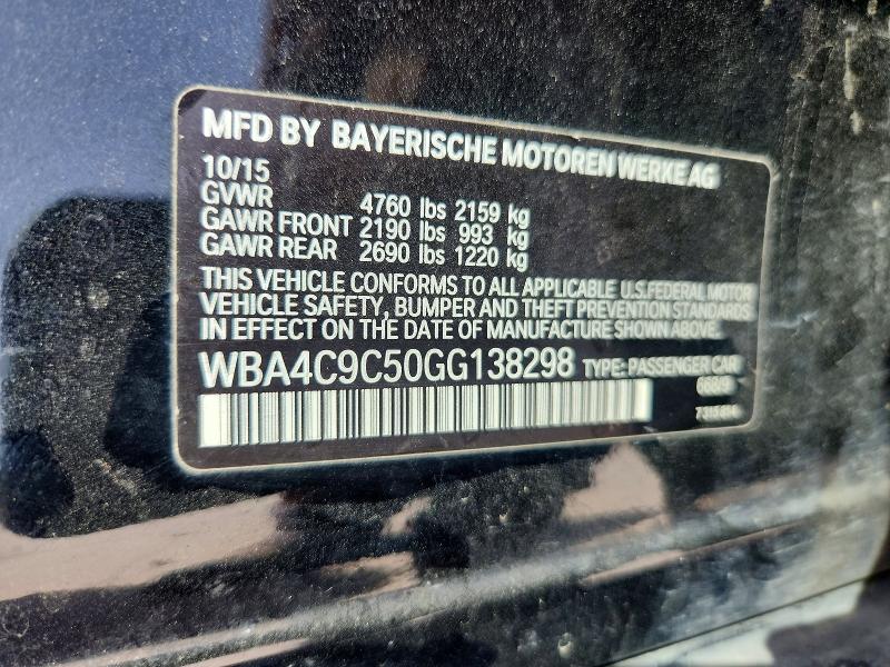 Продажа на аукционе авто 2016 Bmw 428, vin: WBA4C9C50GG138298, номер лота: 68212956