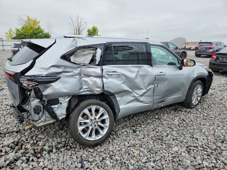 2024 Toyota Highlander მანქანა იყიდება აუქციონზე, vin: 5TDKDRBH8RS563120, აუქციონის ნომერი: 69535116