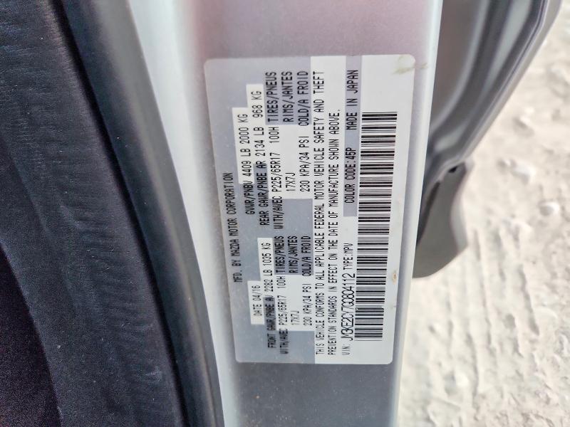 Продаж на аукціоні авто 2016 Mazda Cx-5, vin: JM3KE2CY7G0804112, номер лоту: 66850056