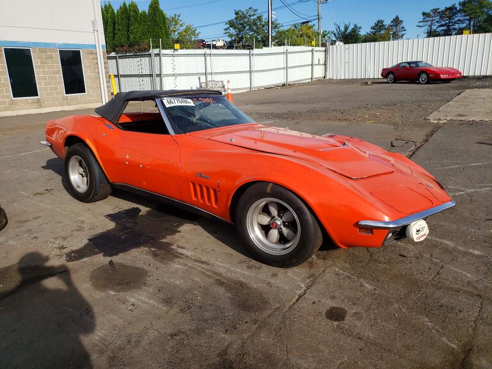 66770486 :رقم المزاد ، 194679S737350 vin ، 1969 Chevrolet Corvette مزاد بيع