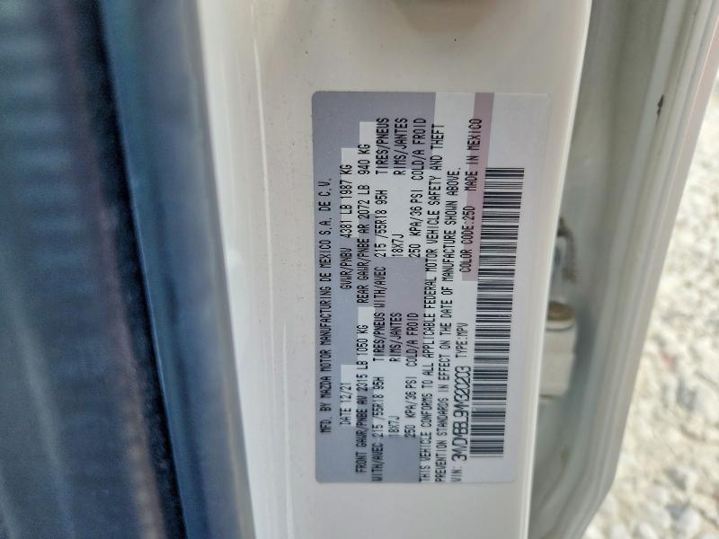 68305516 :رقم المزاد ، 3MVDMBBL9MM320203 vin ، 2021 Mazda Cx-30 مزاد بيع