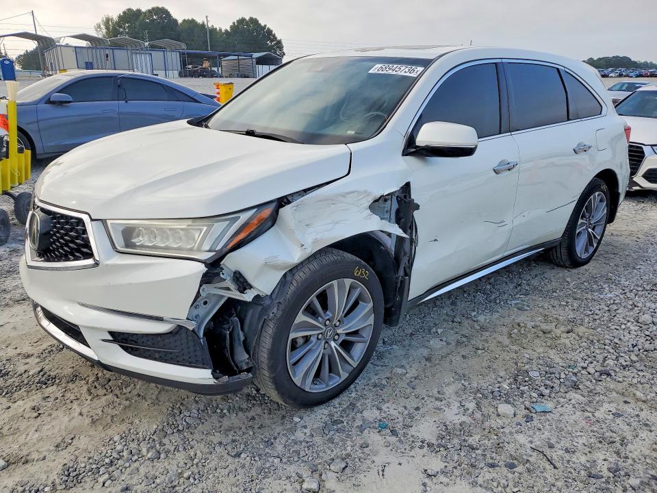 Aukcja sprzedaży 2017 Acura Mdx, vin: 5FRYD3H59HB009283, numer aukcji: 68945736