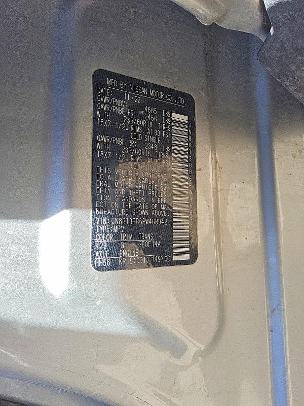 Продаж на аукціоні авто 2023 Nissan Rogue, vin: JN8BT3BB6PW468942, номер лоту: 67679416