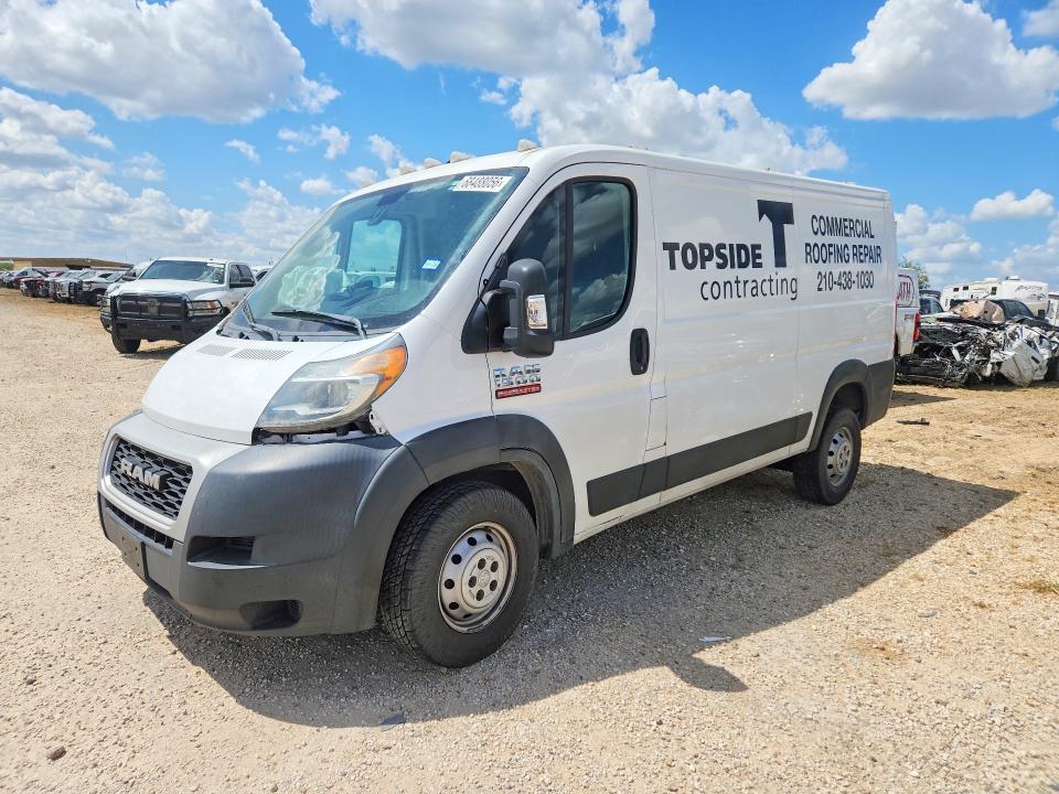 68488056 :رقم المزاد ، 3C6TRVAG0KE512743 vin ، 2019 Ram Promaster 1500 مزاد بيع