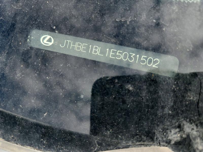2014 Lexus Gs მანქანა იყიდება აუქციონზე, vin: JTHBE1BL1E5031502, აუქციონის ნომერი: 68413316