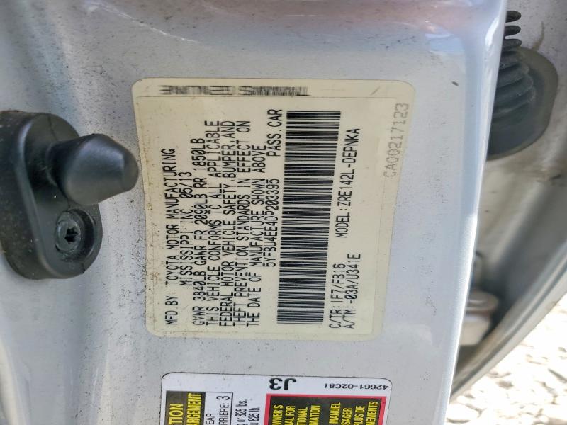70221236 :رقم المزاد ، 5YFBU4EE4DP203395 vin ، 2013 Toyota Corolla مزاد بيع