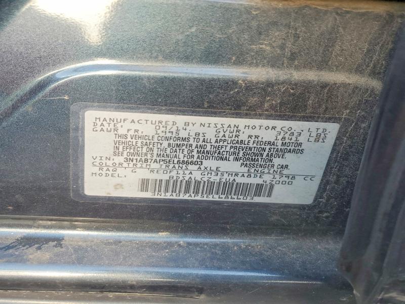 Aukcja sprzedaży 2014 Nissan Sentra, vin: 3N1AB7AP5EL686603, numer aukcji: 67449876
