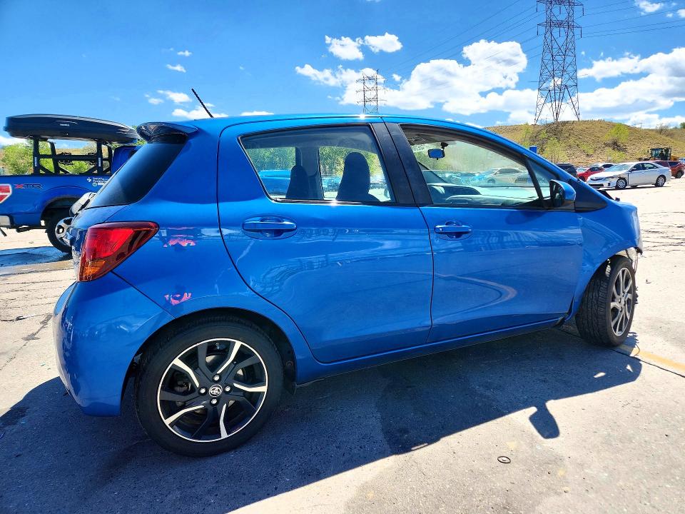 2015 Toyota Yaris მანქანა იყიდება აუქციონზე, vin: VNKKTUD33FA017851, აუქციონის ნომერი: 67463906