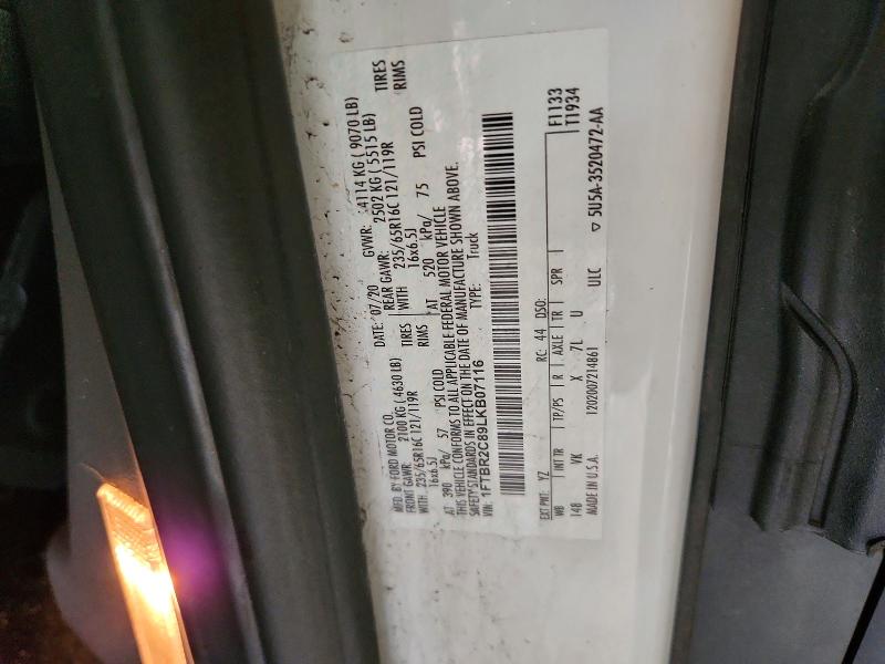 Aukcja sprzedaży 2020 Ford Transit, vin: 1FTBR2C89LKB07116, numer aukcji: 70648276