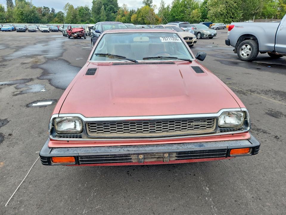 70711356 :رقم المزاد ، SNF1004944 vin ، 1979 Honda Prelude مزاد بيع