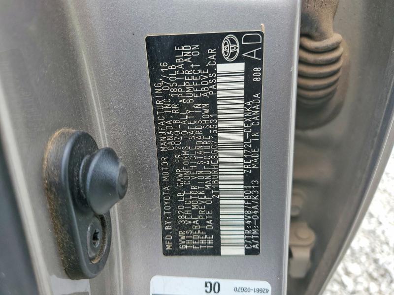 Продаж на аукціоні авто 2016 Toyota Corolla, vin: 2T1BURHE8GC715531, номер лоту: 70181796