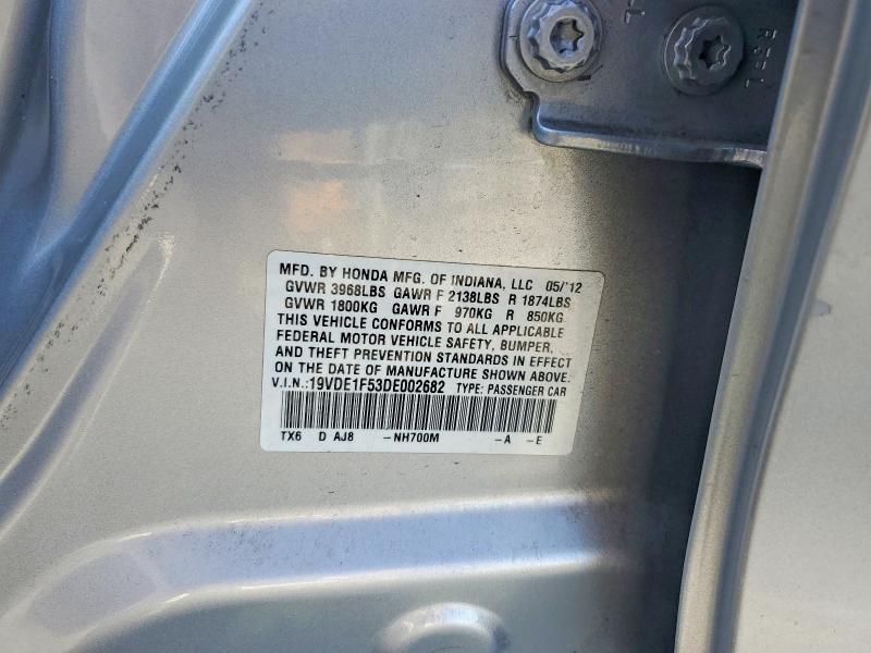 Aukcja sprzedaży 2013 Acura Ilx, vin: 19VDE1F53DE002682, numer aukcji: 68713336