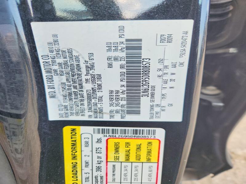 Продаж на аукціоні авто 2013 Lincoln Mkz, vin: 3LN6L2G95DR808573, номер лоту: 69544066
