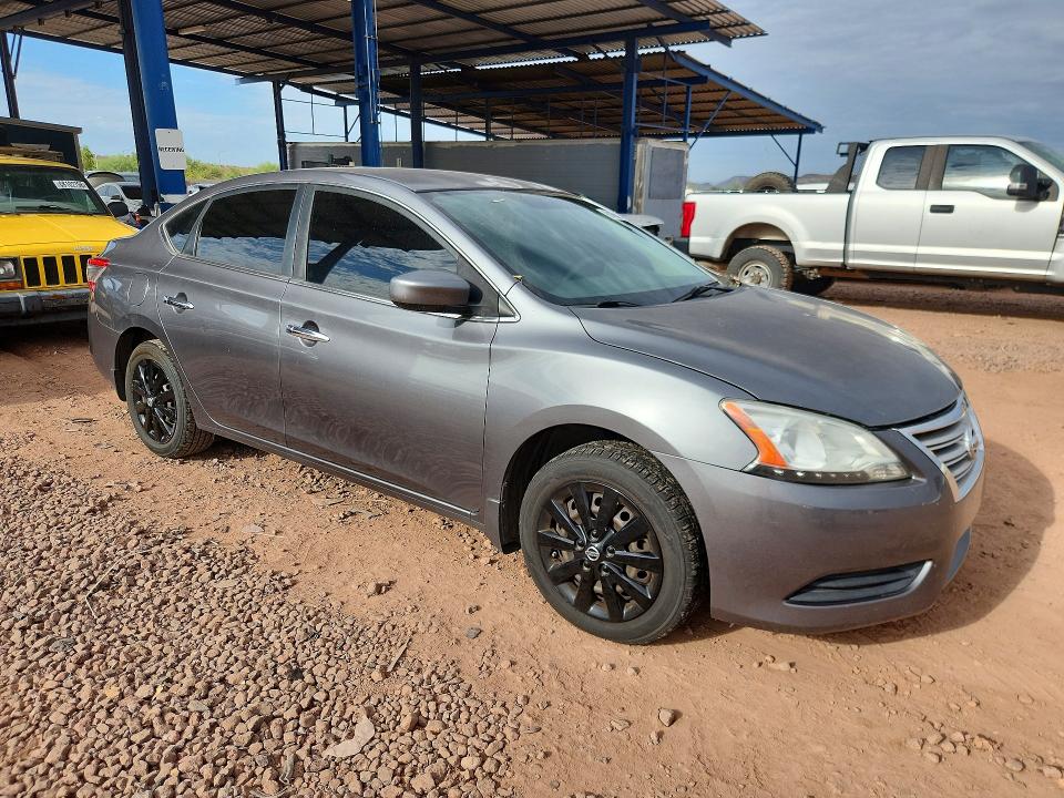 2015 Nissan Sentra მანქანა იყიდება აუქციონზე, vin: 3N1AB7AP1FY380938, აუქციონის ნომერი: 61454396