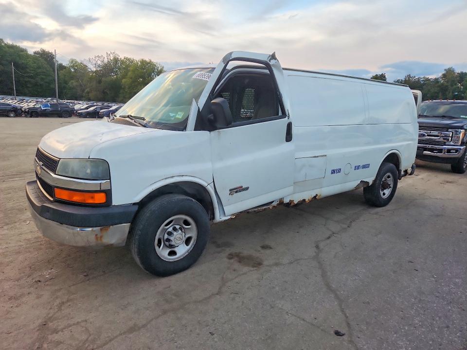 68953966 :رقم المزاد ، 1GCHG392761159640 vin ، 2006 Chevrolet Express G3500 مزاد بيع