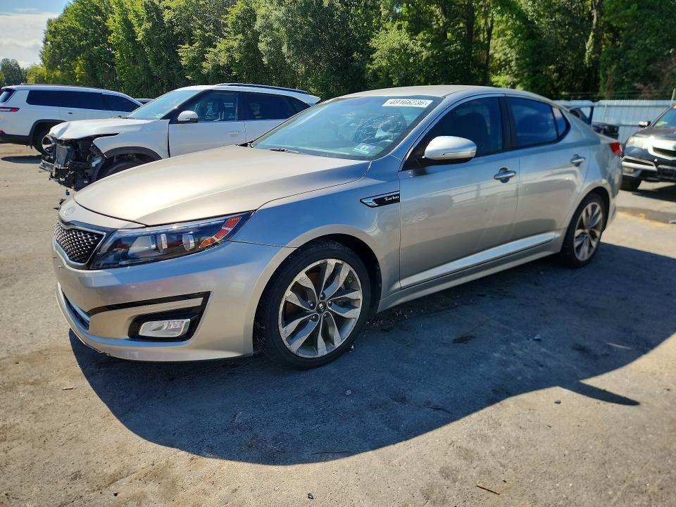 2014 Kia Optima მანქანა იყიდება აუქციონზე, vin: 5XXGR4A62EG336043, აუქციონის ნომერი: 69166236