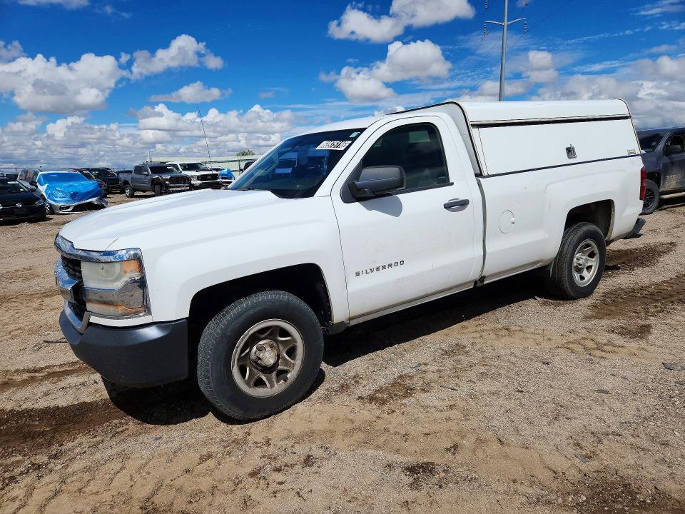 71301696 :رقم المزاد ، 1GCNCNEH7GZ186327 vin ، 2016 Chevrolet Silverado مزاد بيع