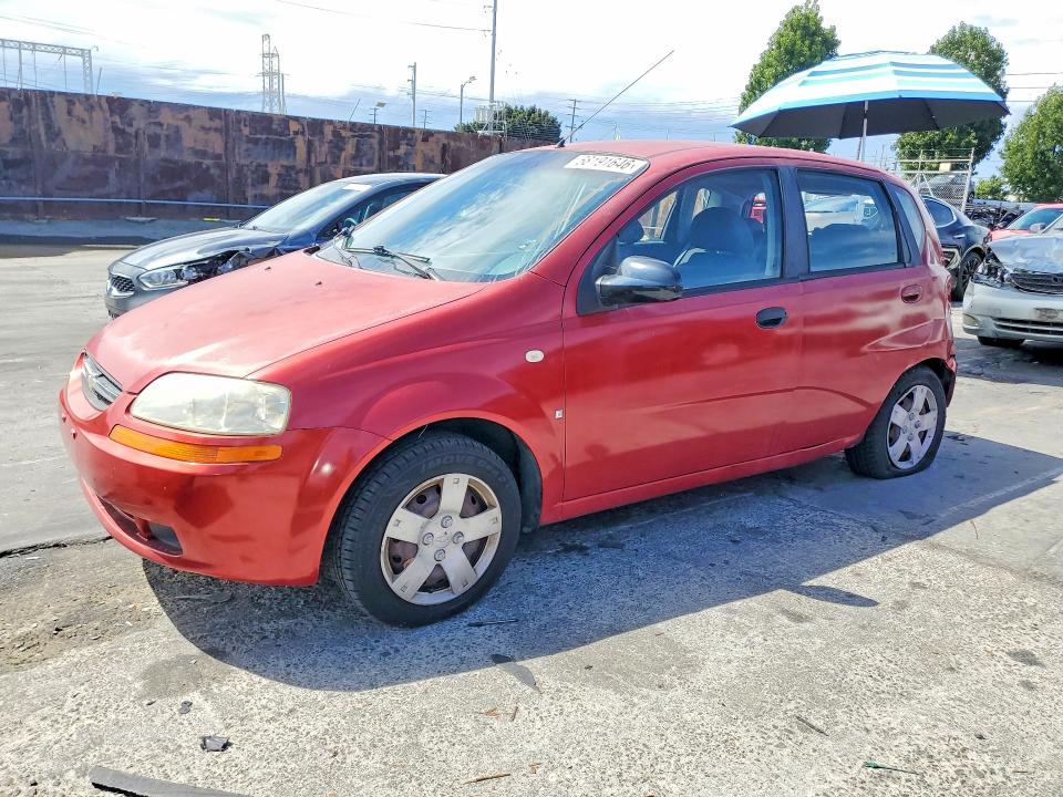 Продаж на аукціоні авто 2007 Chevrolet Aveo, vin: KL1TD66697B774611, номер лоту: 68191646