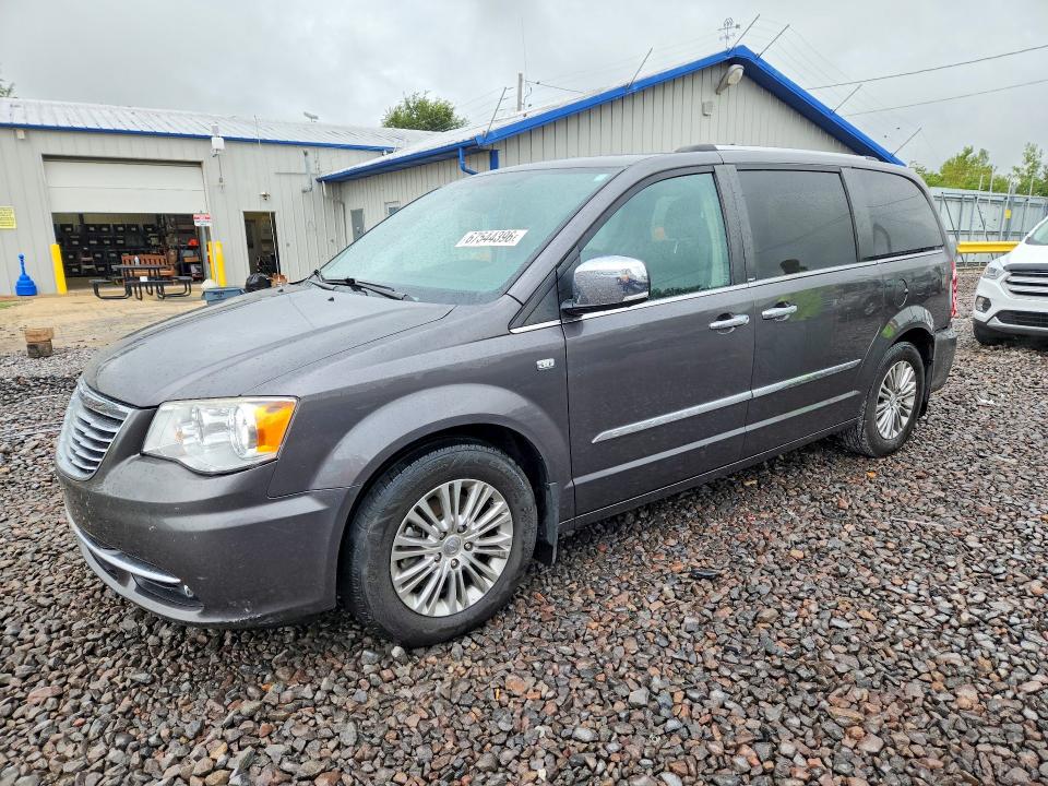 2014 Chrysler Town & Country მანქანა იყიდება აუქციონზე, vin: 2C4RC1CG7ER248689, აუქციონის ნომერი: 67544396