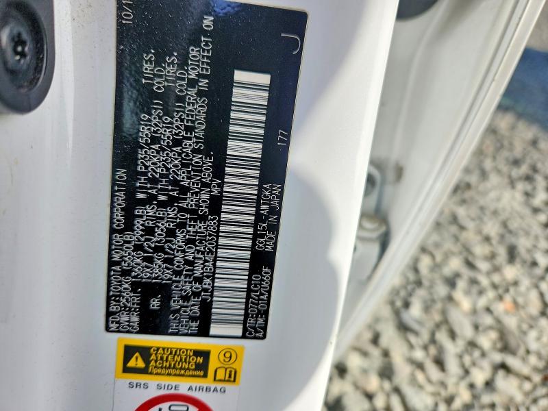 Aukcja sprzedaży 2014 Lexus Rx 350, vin: JTJBK1BA4E2037883, numer aukcji: 68578426