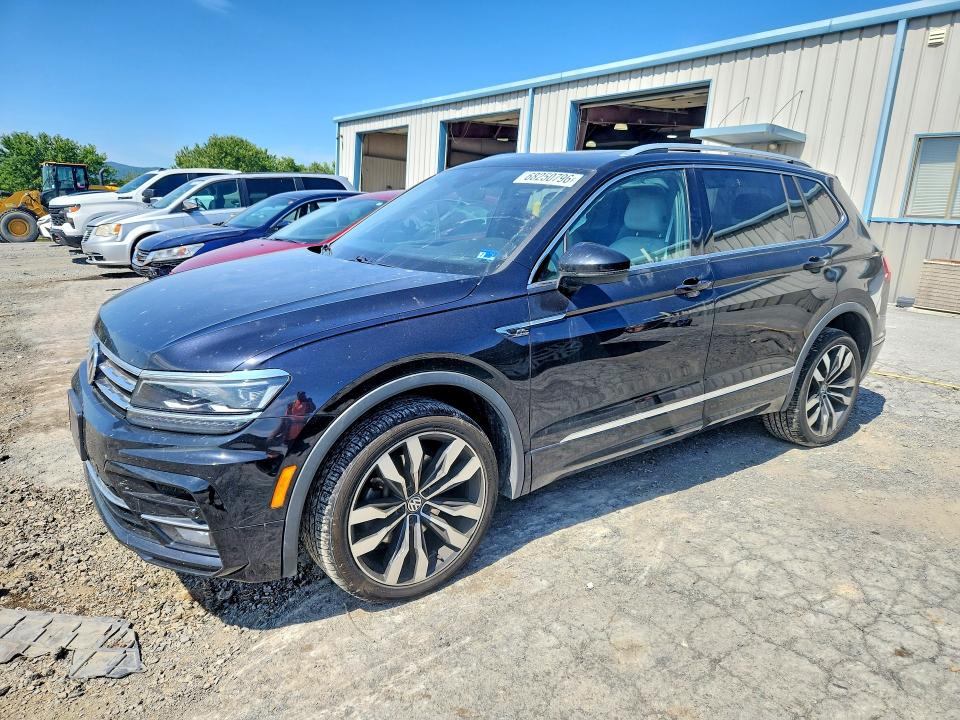 2018 Volkswagen Tiguan მანქანა იყიდება აუქციონზე, vin: 3VV4B7AX1JM194165, აუქციონის ნომერი: 68250796