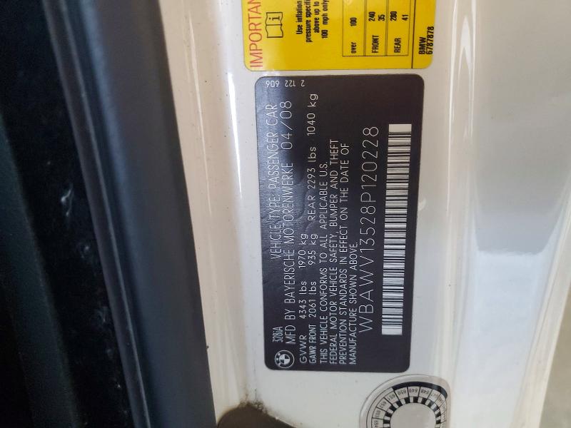 Aukcja sprzedaży 2008 Bmw 328, vin: WBAWV13528P120228, numer aukcji: 68866736