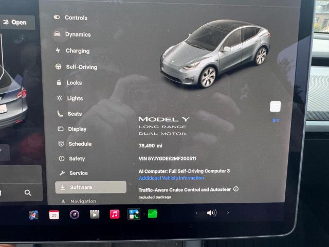 71095416 :رقم المزاد ، 5YJYGDEE2MF200511 vin ، 2021 Tesla Model Y مزاد بيع
