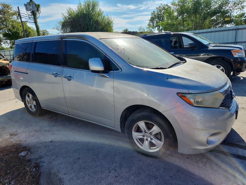 2013 Nissan Quest მანქანა იყიდება აუქციონზე, vin: JN8AE2KP6D9071706, აუქციონის ნომერი: 70237746