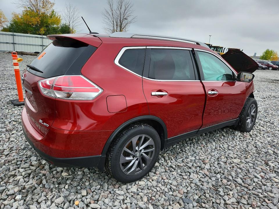 71189806 :رقم المزاد ، 5N1AT2MV3GC847614 vin ، 2016 Nissan Rogue مزاد بيع