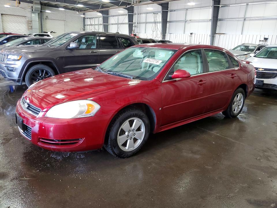 68422216 :رقم المزاد ، 2G1WT57K091168284 vin ، 2009 Chevrolet Impala مزاد بيع