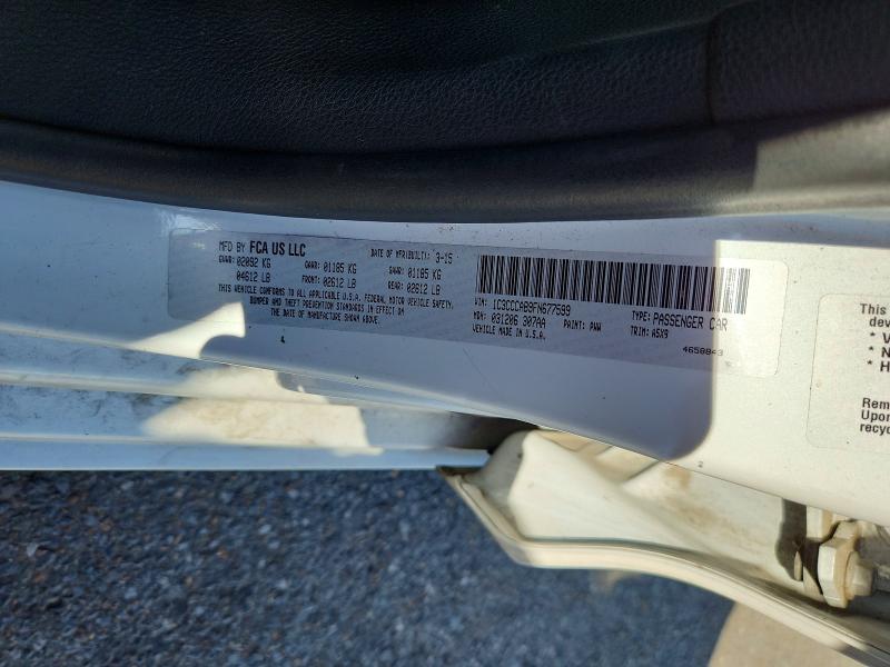 Продаж на аукціоні авто 2015 Chrysler 200, vin: 1C3CCCAB9FN677599, номер лоту: 69616106