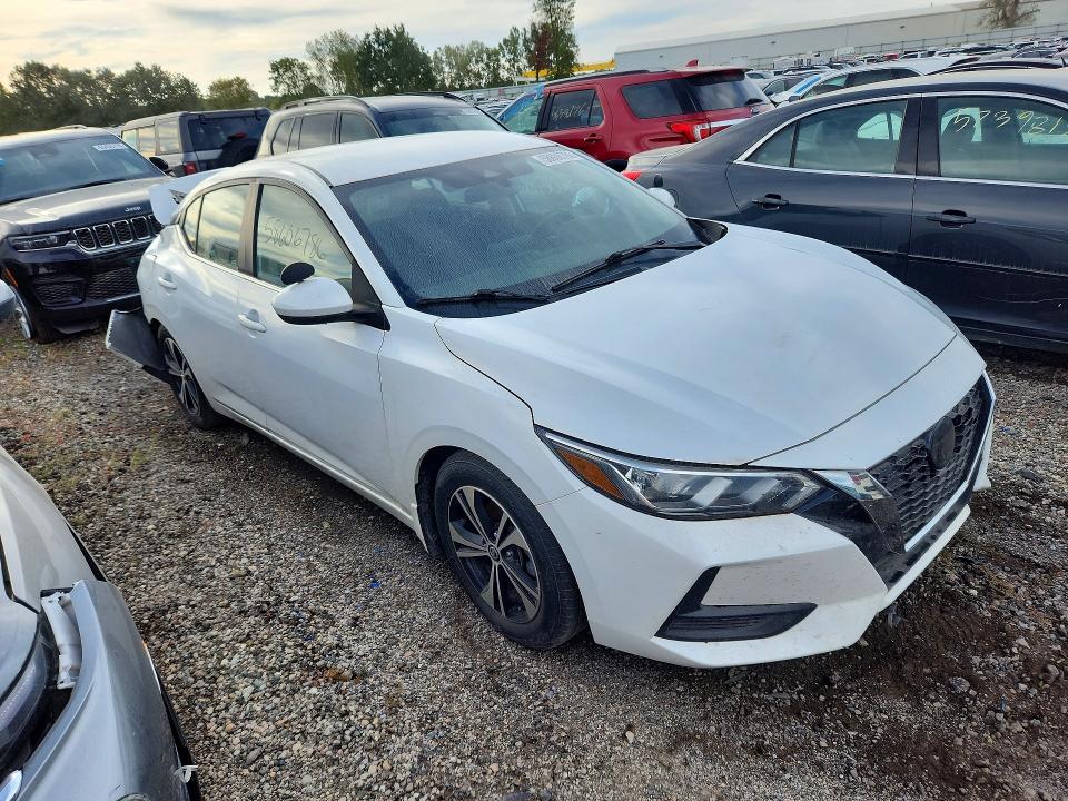 Продаж на аукціоні авто 2022 Nissan Sentra, vin: 3N1AB8CV6NY216407, номер лоту: 58606786