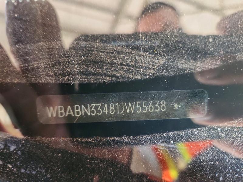68500906 :رقم المزاد ، WBABN33481JW55638 vin ، 2001 Bmw 325 مزاد بيع