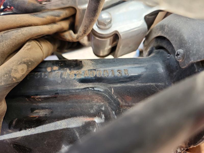 68855616 :رقم المزاد ، 1HFSC49482A000134 vin ، 2002 Honda Vtx1800 مزاد بيع