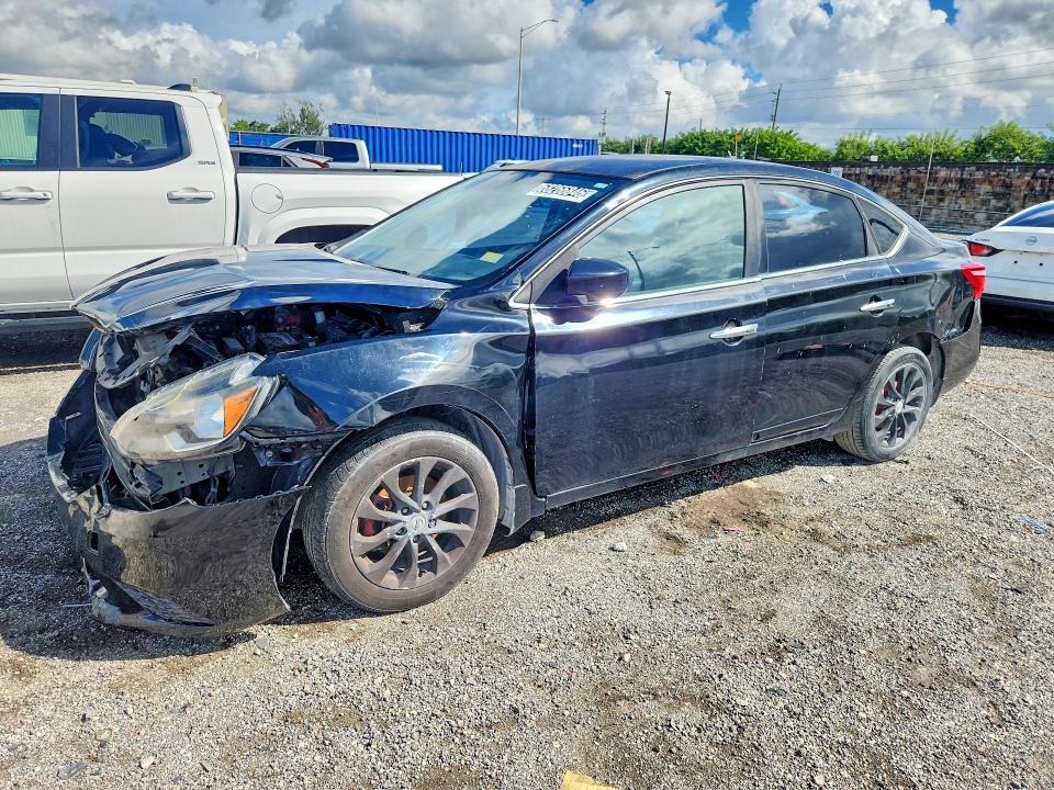2018 Nissan Sentra მანქანა იყიდება აუქციონზე, vin: 3N1AB7AP8JY219477, აუქციონის ნომერი: 68266846