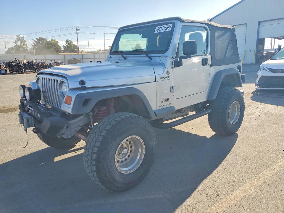 Продажа на аукционе авто 2005 Jeep Wrangler Sport 2d Su, vin: 1J4FA49S85P360774, номер лота: 68141586